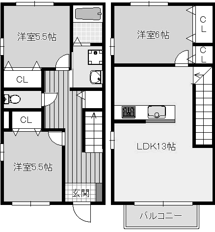 3LDK 81.11㎡
