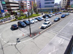 茨木市駅目の前駐車場
